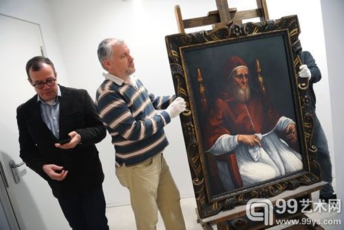 施泰德美術(shù)館獲拉斐爾原創(chuàng)作品“教皇朱利葉斯二世Pope Julius II ”