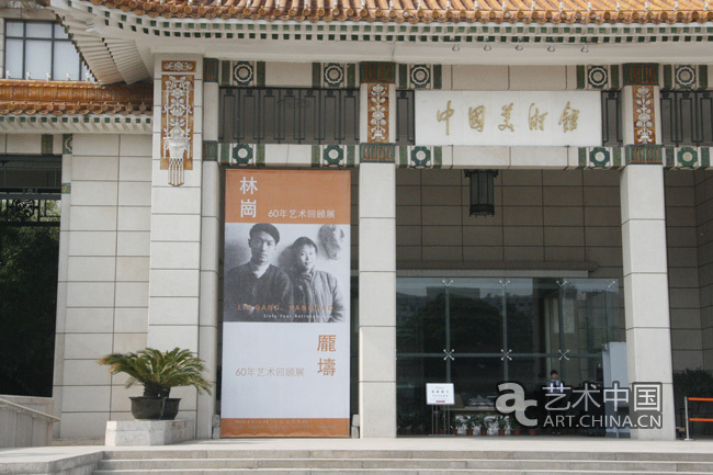 林崗,龐壔,60年藝術(shù),回顧展,中國美術(shù)館