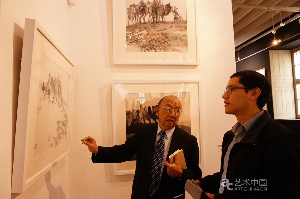 “中國當代六人繪畫作品展”慶典活動在秘魯舉行,中國當代六人繪畫作品展,慶典,活動,秘魯,舉行,中國,當代,六人,繪畫,作品展