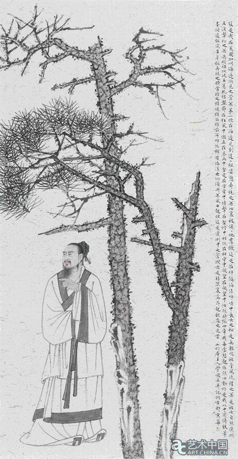 《松下高士圖》--240cm-x-120cm-2016年.gif