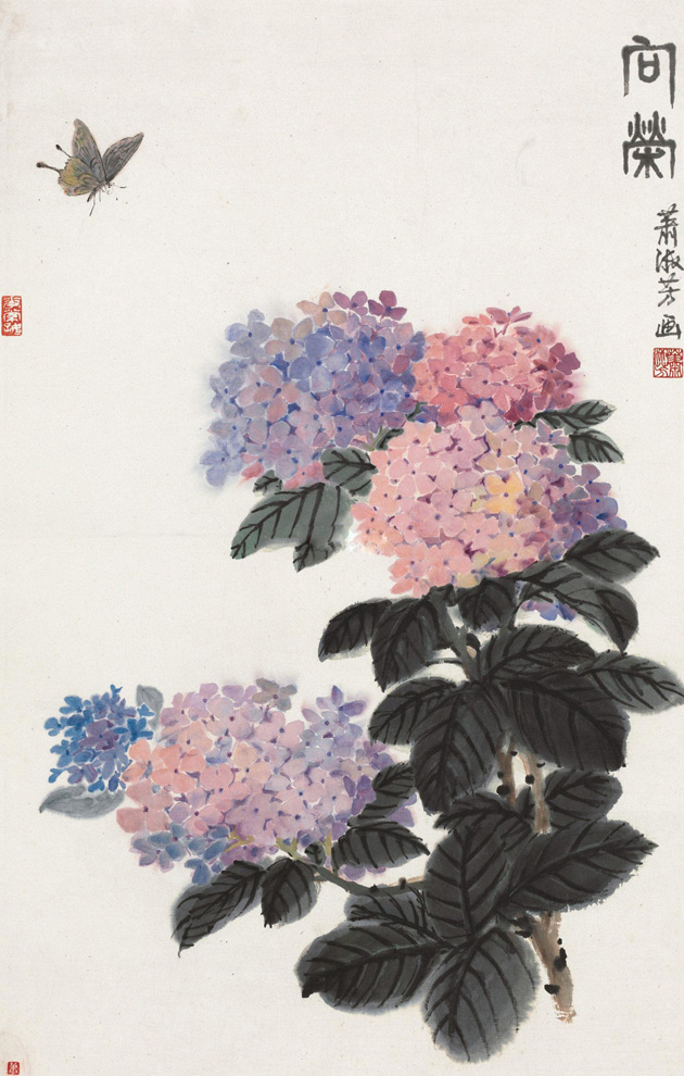 蕭淑芳 作品 向榮