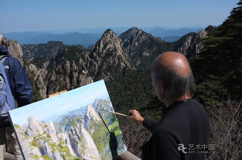 第二屆中外藝術家黃山對話--文化中國夢,第二屆中外藝術家黃山對話,文化中國夢,第二屆,中外藝術家黃山對話,中外藝術家黃山寫生,藝術中國寫生,藝術中國活動 