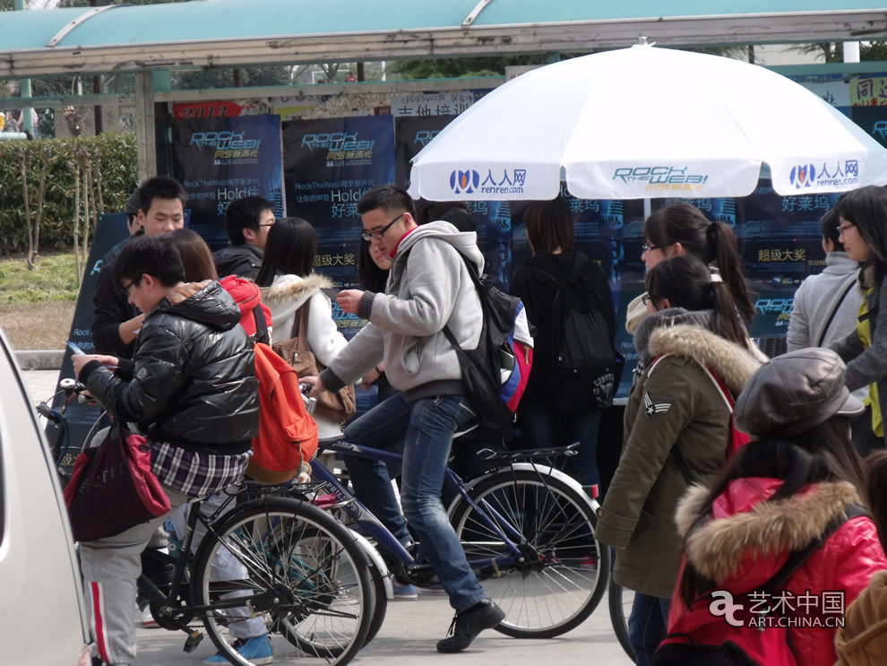 “Rock The Web!網(wǎng)羅新聲代”校園推廣之上海師范大學(xué)