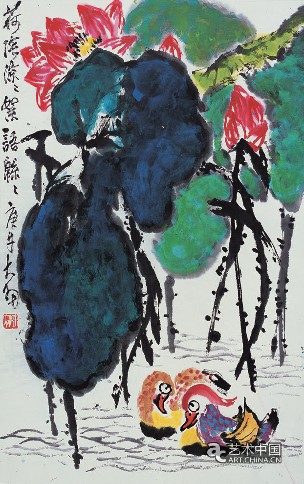 陳大羽 藝無(wú)涯 藝術(shù)展 中國(guó)美術(shù)館 中國(guó)美術(shù)家協(xié)會(huì) 百年 國(guó)畫(huà) 書(shū)法 花鳥(niǎo) 山水