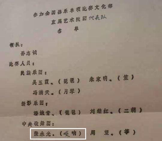 張永光嗩吶專業(yè)出身自學打鼓。