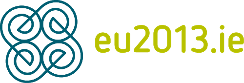 eu2013ie simple 愛爾蘭擔(dān)任2013年上半年歐盟輪值主席國(guó)Logo 