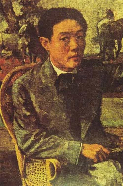 徐悲鴻《自畫像》(1931年)