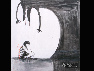 Zhu Hui, Wolf is coming, Acrylic on Canvas, 120x120 cm 2008  朱慧 狼來(lái)了 布面丙烯 120×120 cm 2008 